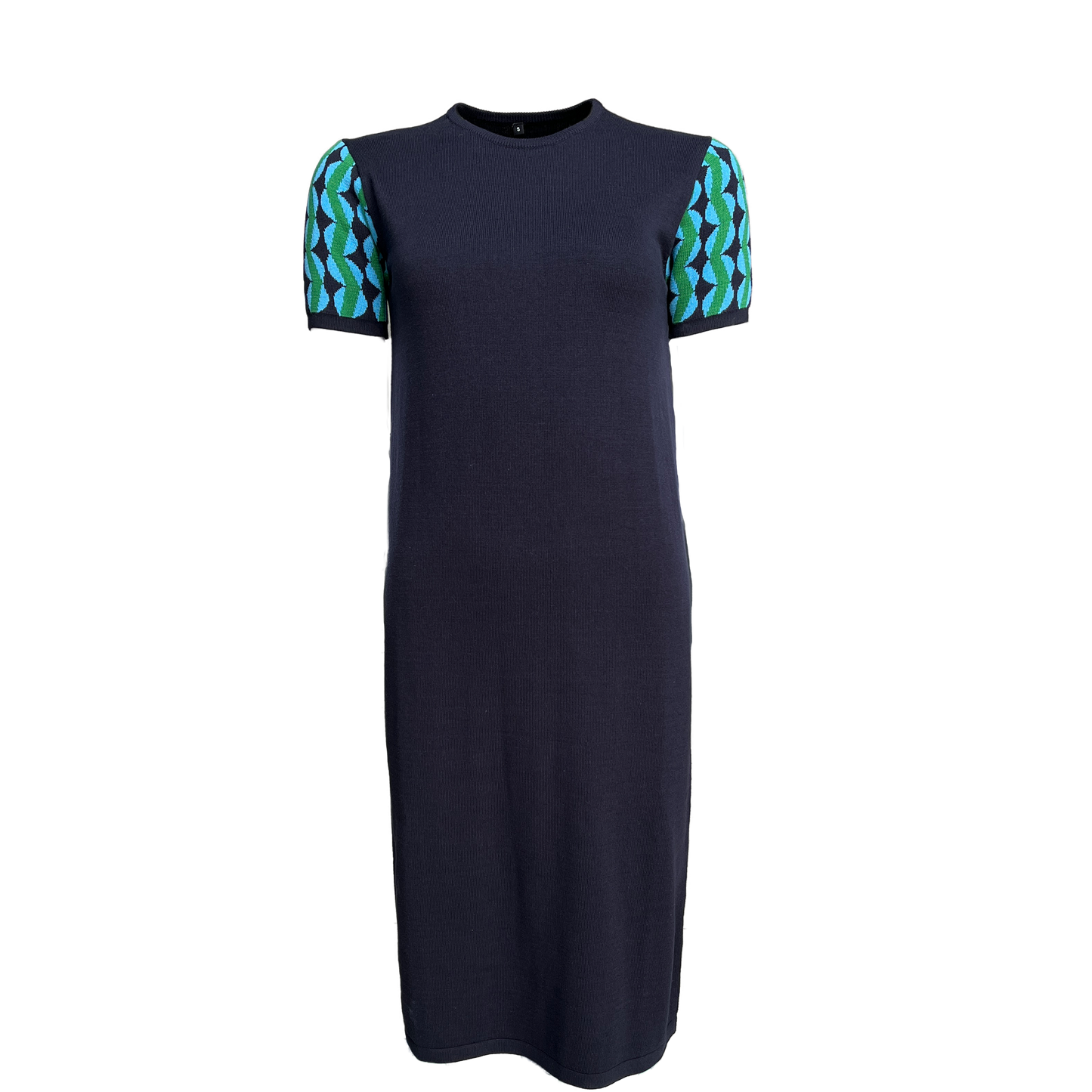 Navy Knit Dress