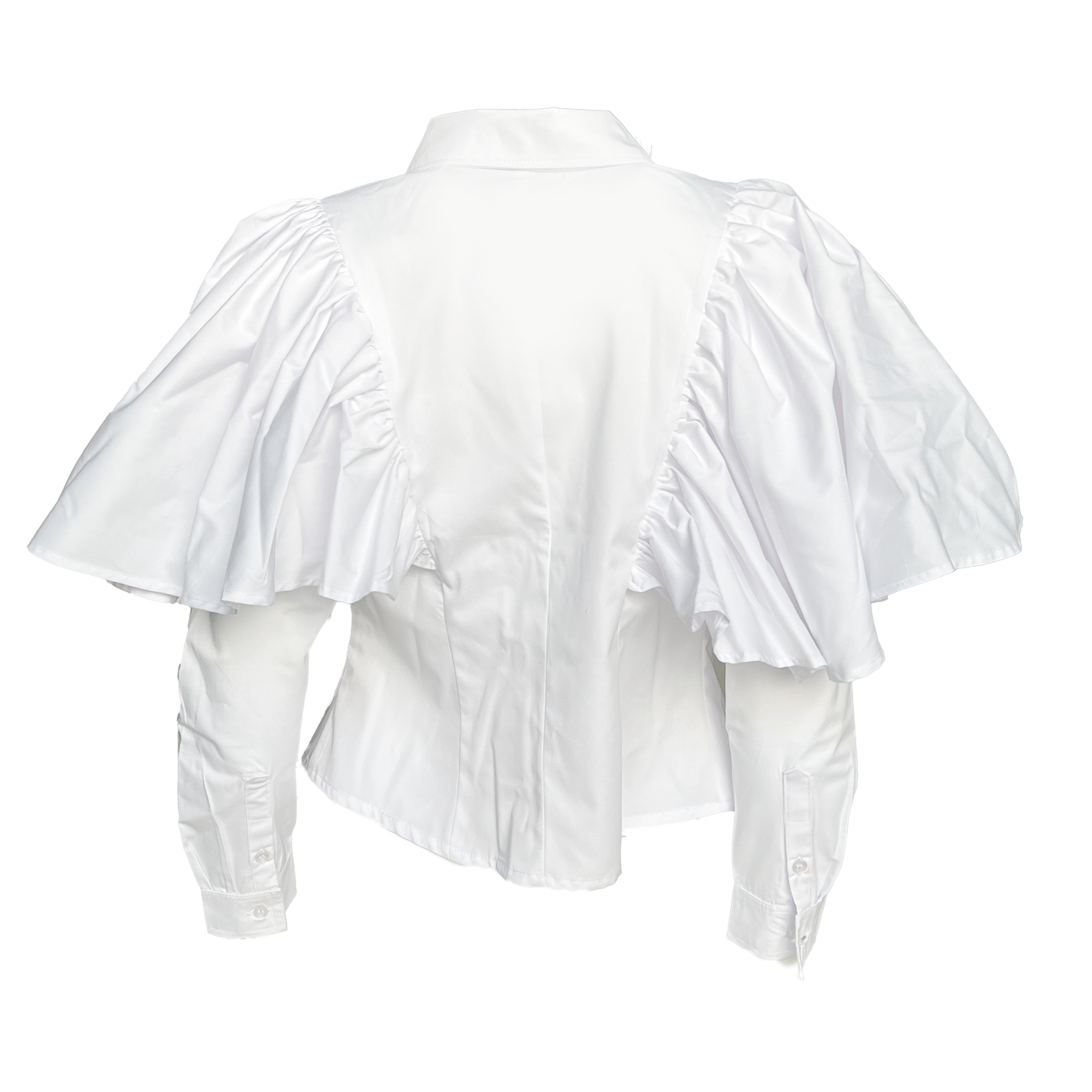 White Frill Shirt