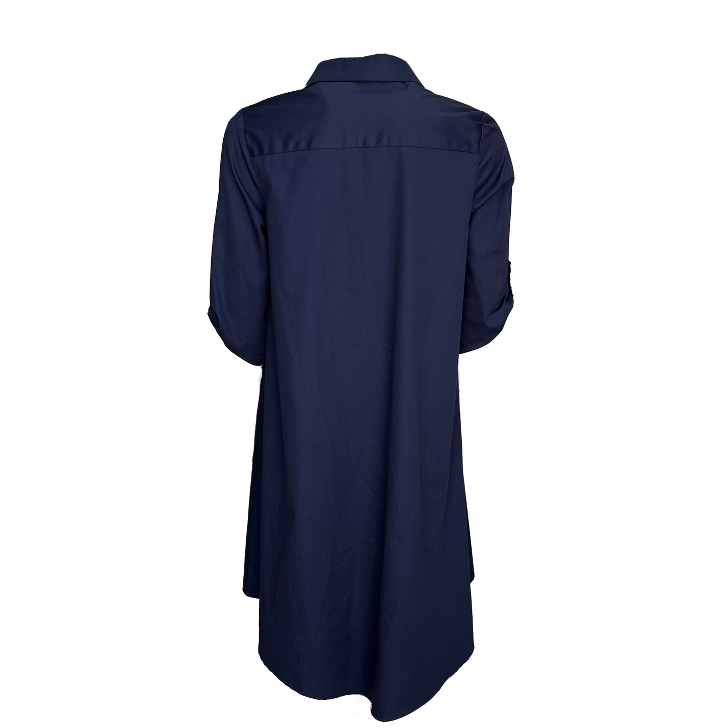 Navy Shirtdress Dress