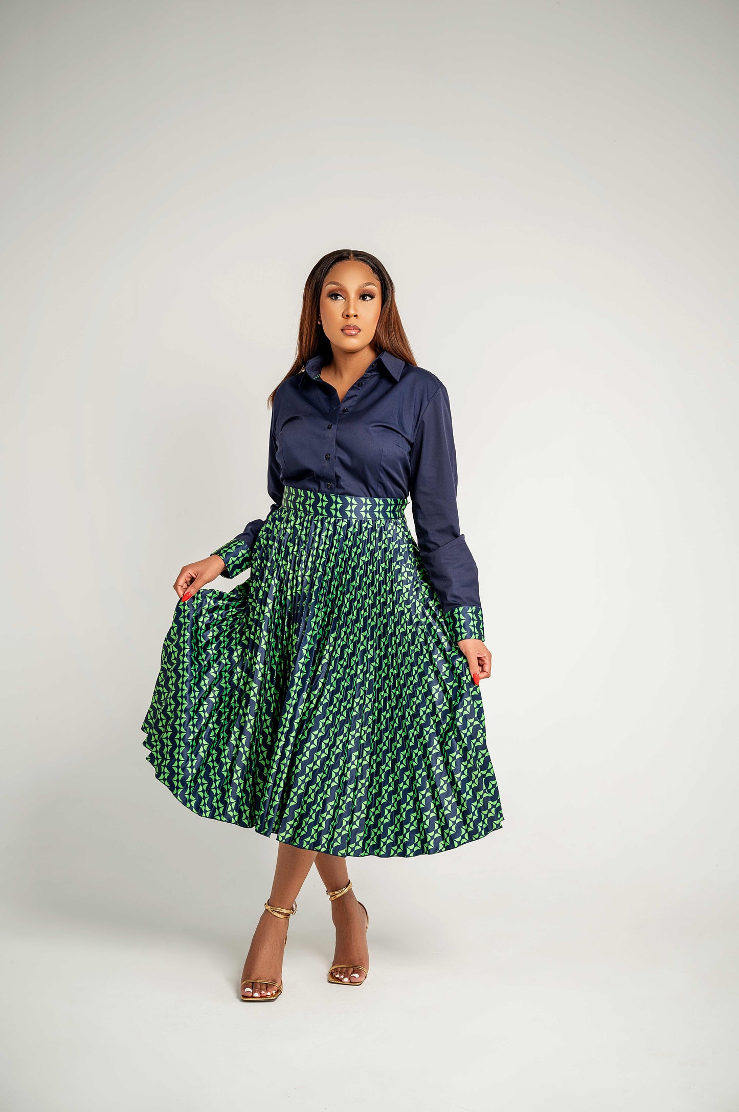 Pleated Skirt