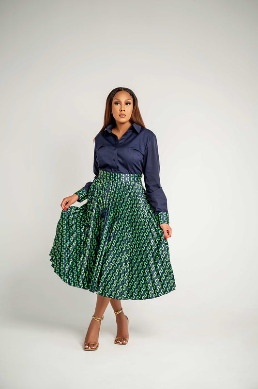 Pleated Skirt